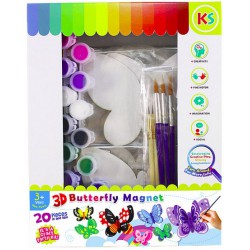 Paper Butterfly Magnet Party Kit Pack of 20 Paper Butterfly Magnet Party Kit Pack of 20